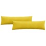 Cojines de sofá 2 pcs Amarillo 145 x 40 cm Tela de pana en Decoración | Comprar online en Foru.es