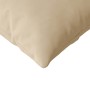 Cojines de sofá 2 pcs Crema 145 x 40 cm tela en Decoración | Comprar online en Foru.es