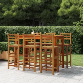 Taburetes de barra de cocina 6 unidades madera maciza acacia de vidaXL, Sillas de jardín - Ref: Foro24-3115987, Precio: 400,6...