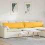Cojines de sofá 2 pcs Amarillo Claro 145 x 40 cm Tela de pana en Decoración | Comprar online en Foru.es