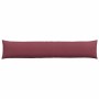 Cojines de sofá 2 pcs Rojo vino 200 x 40 cm tela en Decoración | Comprar online en Foru.es