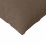 Cojines de sofá 2 pcs Marrón 200 x 40 cm tela en Decoración | Comprar online en Foru.es