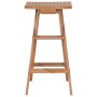 Taburetes plegables de cocina 2 unidades madera de teca maciza de vidaXL, Sillas de jardín - Ref: Foro24-44727, Precio: 159,7...