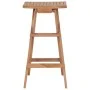 Taburetes plegables de cocina 2 unidades madera de teca maciza de vidaXL, Sillas de jardín - Ref: Foro24-44727, Precio: 155,4...