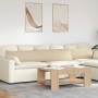 Cojines de sofá 2 pcs Crema 200 x 40 cm tela en Decoración | Comprar online en Foru.es