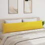 Cojines de sofá 2 pcs Amarillo Claro 200 x 40 cm tela en Decoración | Comprar online en Foru.es