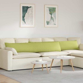 Cojines de sofá 2 pcs Verde claro 200 x 40 cm tela en Decoración | Comprar online en Foru.es