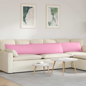 Cojines de sofá 2 pcs Rosa 200 x 40 cm tela en Decoración | Comprar online en Foru.es