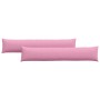 Cojines de sofá 2 pcs Rosa 200 x 40 cm tela en Decoración | Comprar online en Foru.es