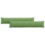 Cojines de sofá 2 pcs Verde claro 200 x 40 cm Tela de pana en Decoración | Comprar online en Foru.es