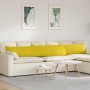 Cojines de sofá 2 pcs Amarillo 200 x 40 cm Tela de pana en Decoración | Comprar online en Foru.es