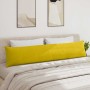 Cojines de sofá 2 pcs Amarillo 200 x 40 cm Tela de pana en Decoración | Comprar online en Foru.es
