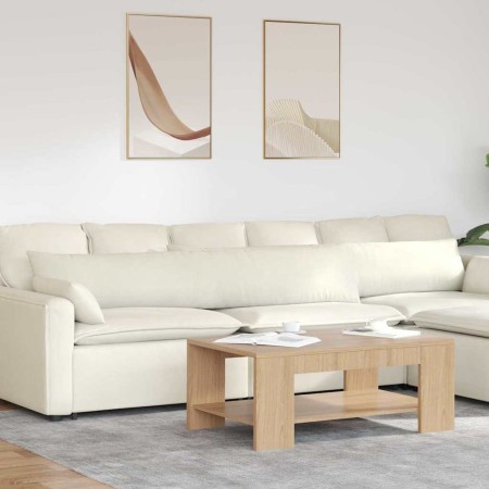 Cojines de sofá 2 pcs Crema 200 x 40 cm Tela de pana en Decoración | Comprar online en Foru.es