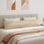 Cojines de sofá 2 pcs Crema 200 x 40 cm tela en Decoración | Comprar online en Foru.es