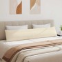 Cojines de sofá 2 pcs Beige 200 x 40 cm tela en Decoración | Comprar online en Foru.es