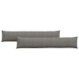 Cojines de sofá 2 pcs Gris Claro 200 x 40 cm Tela de pana en Decoración | Comprar online en Foru.es