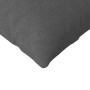Cojines de sofá 2 pcs Gris oscuro 200 x 40 cm Tela de pana en Decoración | Comprar online en Foru.es