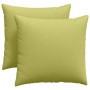 Cojines de sofá 2 pcs Verde claro 45 x 45 cm tela en Decoración | Comprar online en Foru.es