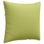 Cojines de sofá 2 pcs Verde claro 45 x 45 cm tela en Decoración | Comprar online en Foru.es