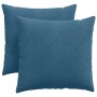 Cojines de sofá 2 pcs Azul 45 x 45 cm Tela de pana en Decoración | Comprar online en Foru.es