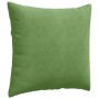 Cojines de sofá 2 pcs Verde claro 45 x 45 cm Tela de pana en Decoración | Comprar online en Foru.es