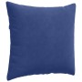 Cojines de sofá 2 pcs Azul Policía 45 x 45 cm Tela de pana en Decoración | Comprar online en Foru.es