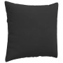 Cojines de sofá 2 pcs Negro 45 x 45 cm tela en Decoración | Comprar online en Foru.es