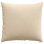 Cojines de sofá 2 pcs Crema 45 x 45 cm tela en Decoración | Comprar online en Foru.es