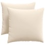 Cojines de sofá 2 pcs Beige 45 x 45 cm tela en Decoración | Comprar online en Foru.es