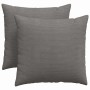 Cojines de sofá 2 pcs Gris claro 45 x 45 cm Tela de pana en Decoración | Comprar online en Foru.es