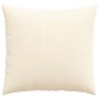 Cojines de sofá 2 pcs Crema 45 x 45 cm Tela de pana en Decoración | Comprar online en Foru.es