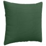 Cojines de sofá 2 pcs Verde oscuro 45 x 45 cm Tela de pana en Decoración | Comprar online en Foru.es