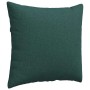 Cojines de sofá 2 pcs Verde oscuro 50 x 50 cm tela en Decoración | Comprar online en Foru.es