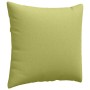 Cojines de sofá 2 pcs Verde claro 50 x 50 cm tela en Decoración | Comprar online en Foru.es