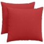 Cojines de sofá 2 pcs Rojo 50 x 50 cm tela en Decoración | Comprar online en Foru.es