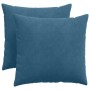 Cojines de sofá 2 pcs Azul 50 x 50 cm Tela de pana en Decoración | Comprar online en Foru.es