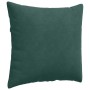 Cojines de sofá 2 pcs Verde oscuro 50 x 50 cm Tela de pana en Decoración | Comprar online en Foru.es