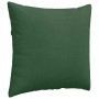 Cojines de sofá 2 pcs Verde oscuro 50 x 50 cm Tela de pana en Decoración | Comprar online en Foru.es