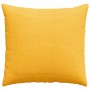 Cojines de sofá 2 pcs Amarillo Claro 50 x 50 cm Tela de pana en Decoración | Comprar online en Foru.es