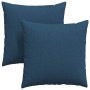 Cojines de sofá 2 pcs Azul 60 x 60 cm tela en Decoración | Comprar online en Foru.es