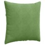 Cojines de sofá 2 pcs Verde claro 60 x 60 cm Tela de pana en Decoración | Comprar online en Foru.es