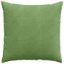 Cojines de sofá 2 pcs Verde claro 60 x 60 cm Tela de pana en Decoración | Comprar online en Foru.es