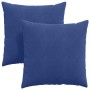 Cojines de sofá 2 pcs Azul Policía 60 x 60 cm Tela de pana en Decoración | Comprar online en Foru.es