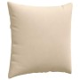 Cojines de sofá 2 pcs Crema 60 x 60 cm tela en Decoración | Comprar online en Foru.es