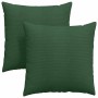 Cojines de sofá 2 pcs Verde oscuro 60 x 60 cm Tela de pana en Decoración | Comprar online en Foru.es