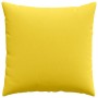 Cojines de sofá 2 pcs Amarillo Claro 80 x 80 cm tela en Decoración | Comprar online en Foru.es