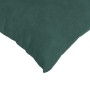 Cojines de sofá 2 pcs Verde oscuro 80 x 80 cm Tela de pana en Decoración | Comprar online en Foru.es