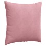 Cojines de sofá 2 pcs Rosa 80 x 80 cm Tela de pana en Decoración | Comprar online en Foru.es
