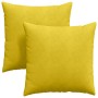 Cojines de sofá 2 pcs Amarillo 80 x 80 cm Tela de pana en Decoración | Comprar online en Foru.es