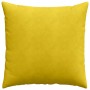 Cojines de sofá 2 pcs Amarillo 80 x 80 cm Tela de pana en Decoración | Comprar online en Foru.es
